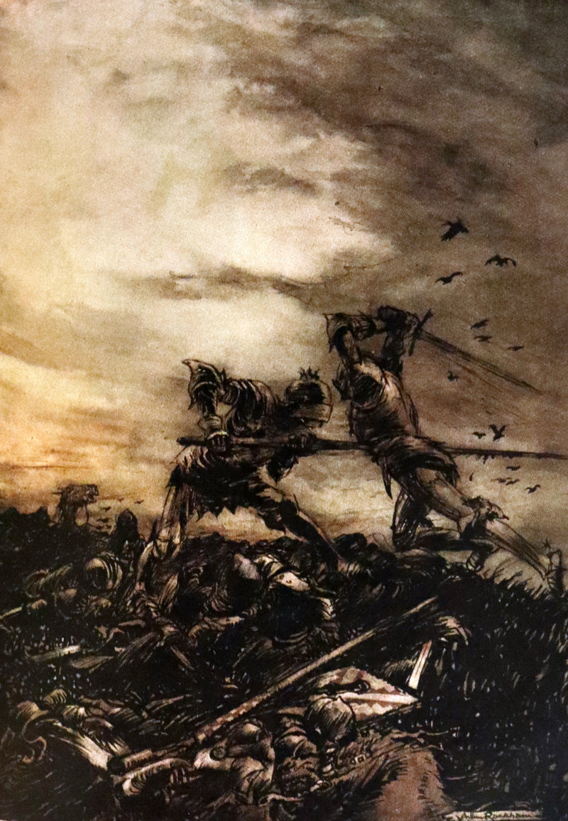 1917 Rare 1st Edition - ROMANCE of KING ARTHUR and His KNIGHTS of the Round Table illustrated by RACKHAM.