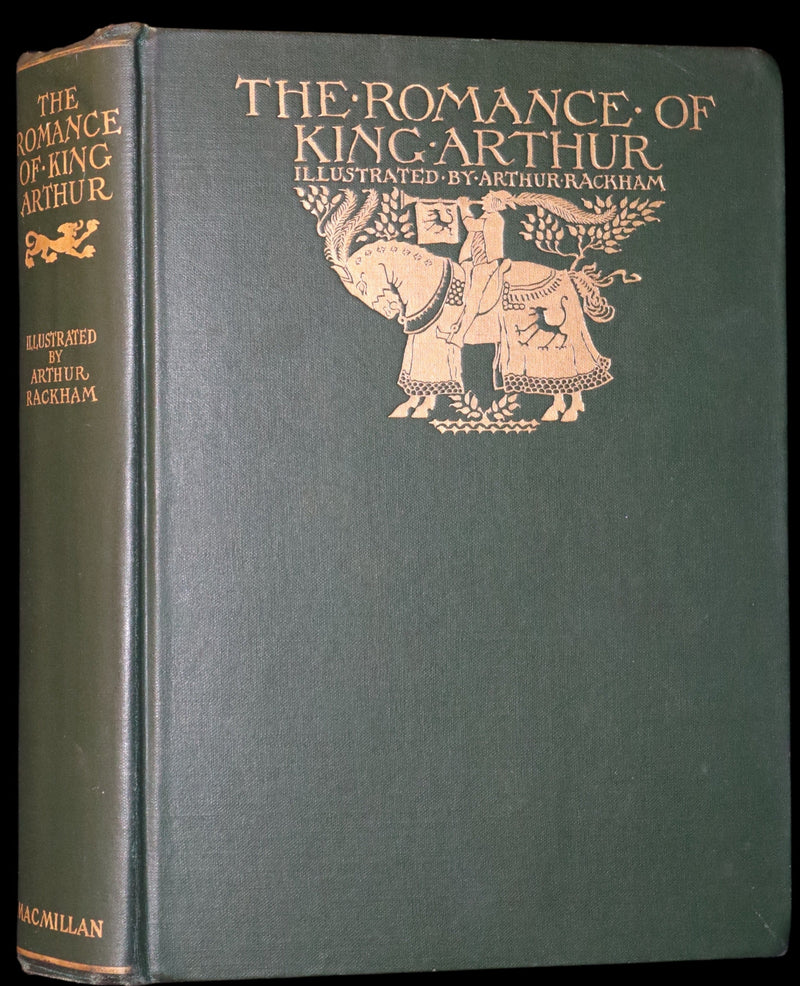1917 Rare 1st Edition - ROMANCE of KING ARTHUR and His KNIGHTS of the Round Table illustrated by RACKHAM.