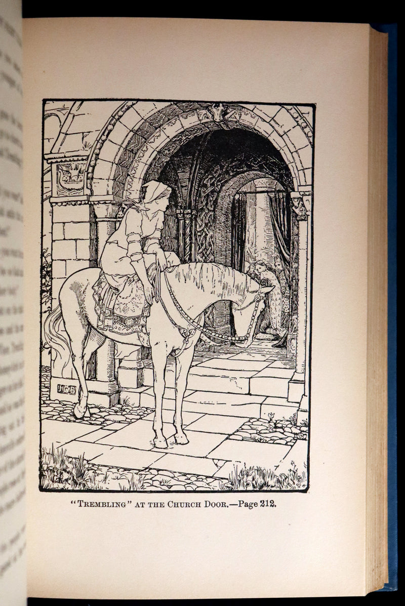 1890 Scarce Victorian Book - CELTIC Fairy Tales by Joseph Jacobs Illustrated by John D. Batten.