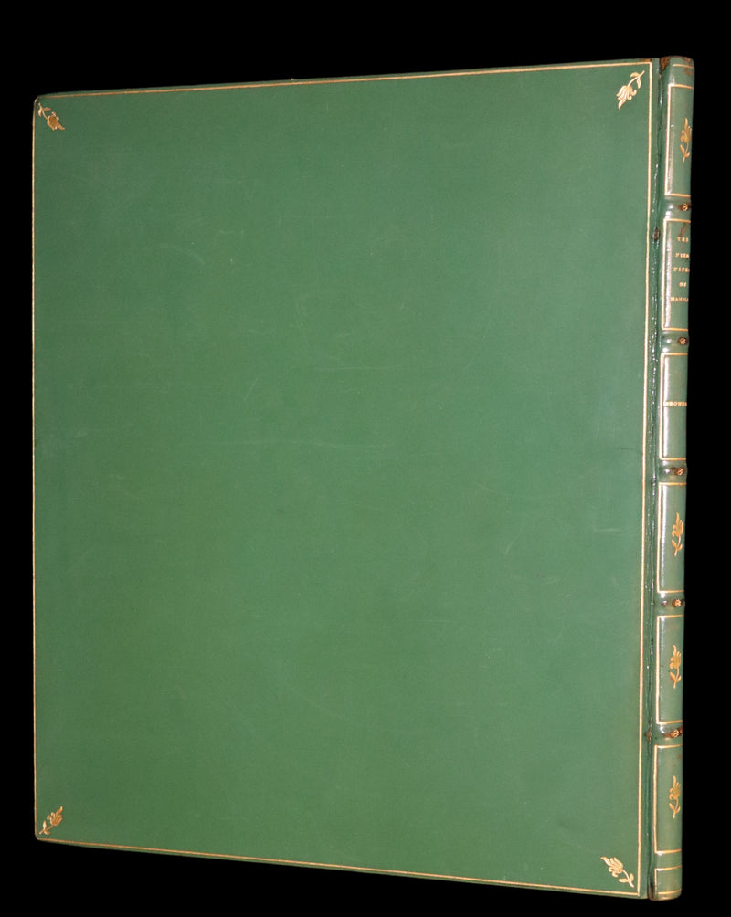 1910 Beautiful Book bound by Bayntun (Riviere) - Kate Greenaway - The Pied Piper of Hamelin.