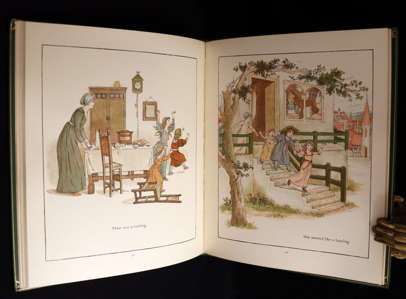1910 Beautiful Book bound by Bayntun (Riviere) - Kate Greenaway - The Pied Piper of Hamelin.