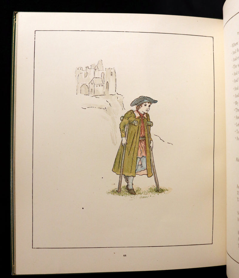 1910 Beautiful Book bound by Bayntun (Riviere) - Kate Greenaway - The Pied Piper of Hamelin.