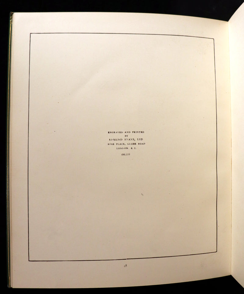 1910 Beautiful Book bound by Bayntun (Riviere) - Kate Greenaway - The Pied Piper of Hamelin.