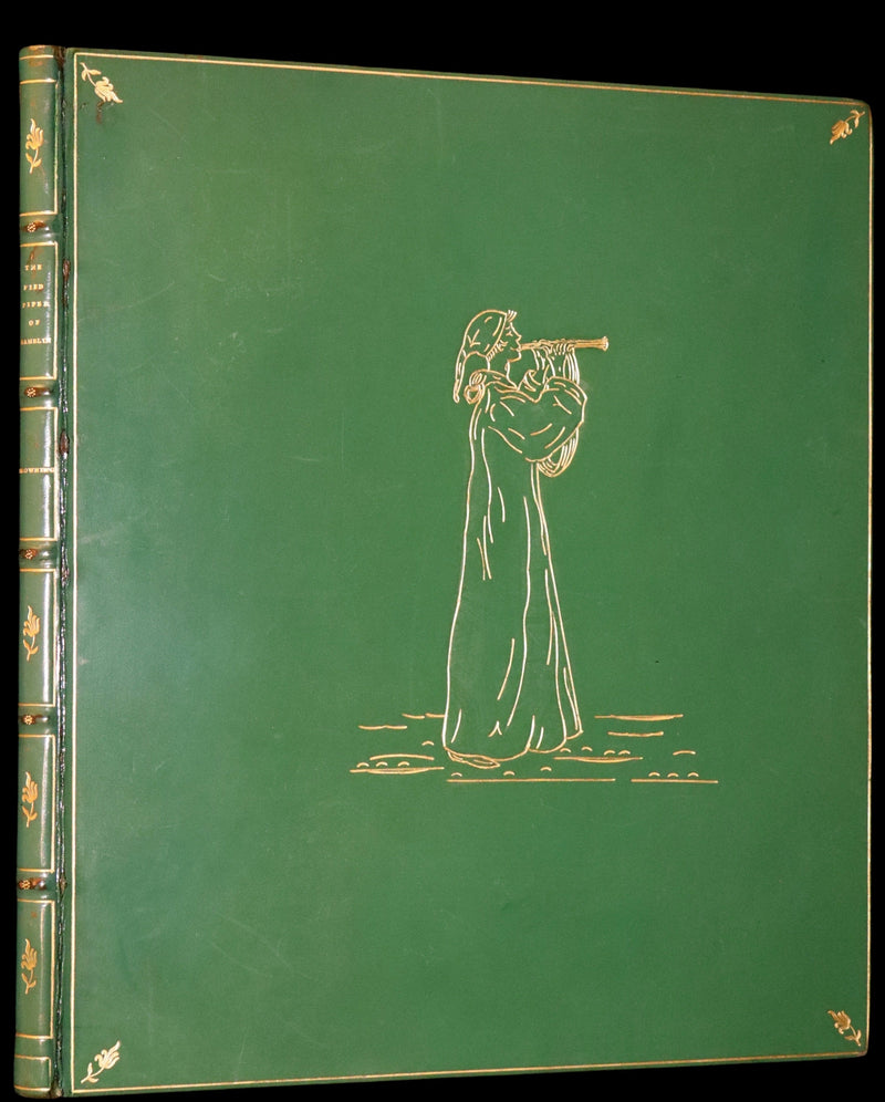 1910 Beautiful Book bound by Bayntun (Riviere) - Kate Greenaway - The Pied Piper of Hamelin.