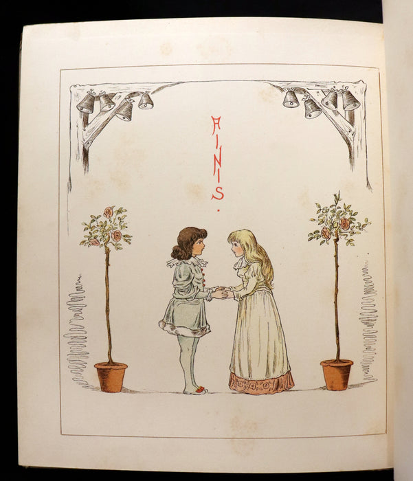 1883 Scarce Victorian Book -  The Snow Queen by Hans Christian Andersen illustrated by T. Pym.