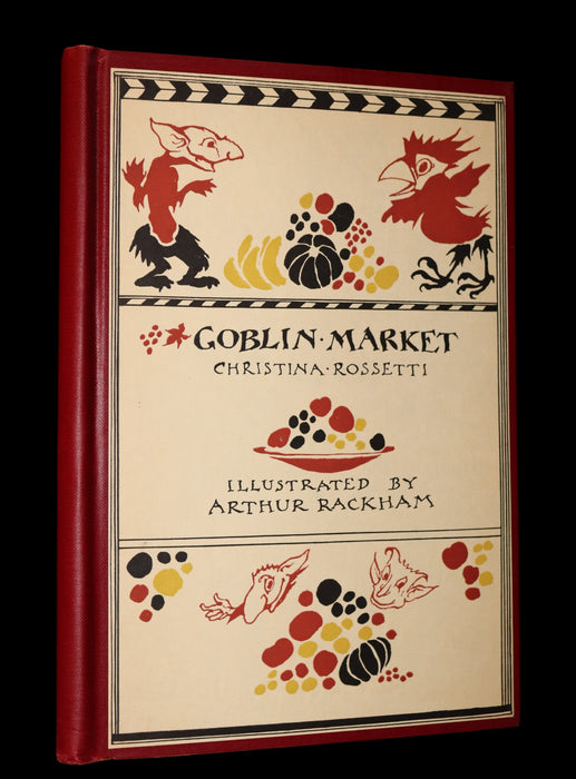 1933 Rare First US Edition - Goblin Market by Christina Rossetti illustrated by Arthur Rackham.