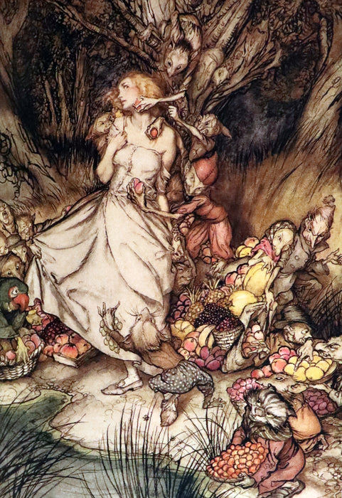 1933 Rare First US Edition - Goblin Market by Christina Rossetti illustrated by Arthur Rackham.