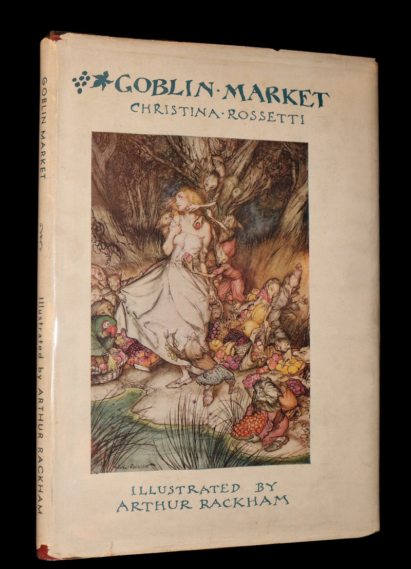 1933 Rare First US Edition - Goblin Market by Christina Rossetti illustrated by Arthur Rackham.