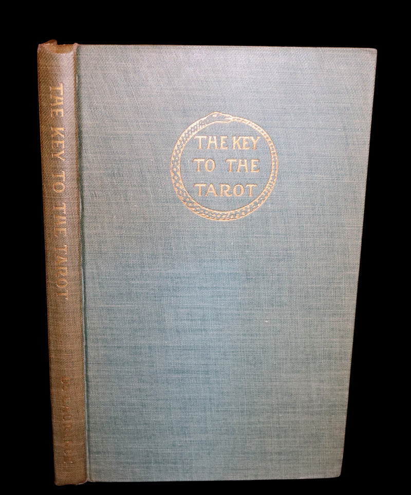1918 Scarce Color Edition - The Illustrated KEY to the TAROT, The Veil of Divination by de Laurence.