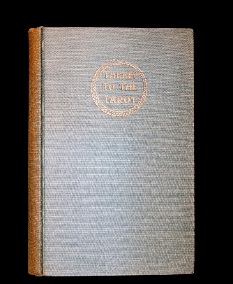 1918 Scarce Color Edition - The Illustrated KEY to the TAROT, The Veil of Divination by de Laurence.