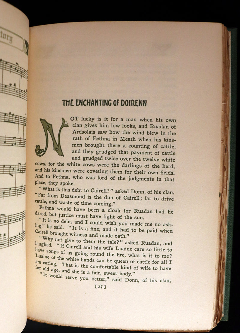 1917 Rare First Edition - THE DRUID PATH by Marah Ellis Ryan. Short stories in ancient Ireland.