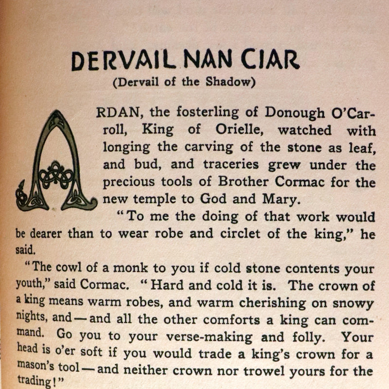 1917 Rare First Edition - THE DRUID PATH by Marah Ellis Ryan. Short stories in ancient Ireland.