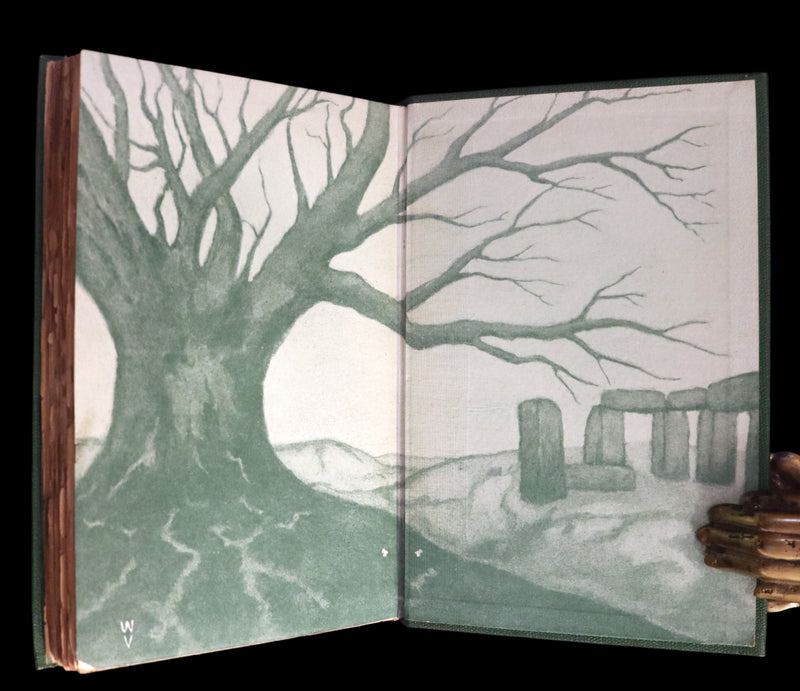 1917 Rare First Edition - THE DRUID PATH by Marah Ellis Ryan. Short stories in ancient Ireland.