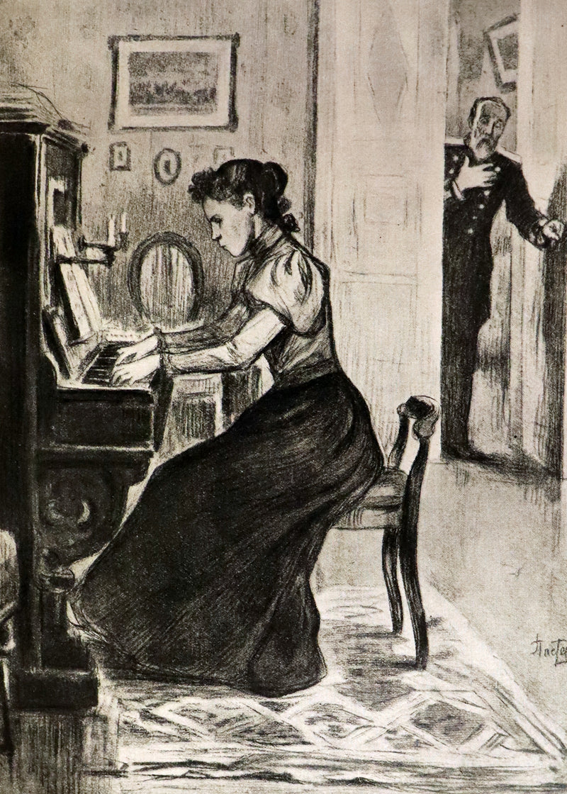 1900 Fine Bayntun-Riviere Binding - RESURRECTION by Count Leo Tolstoy. Illustrated by Pasternak.