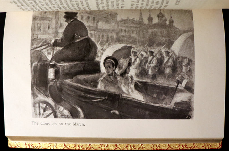 1900 Fine Bayntun-Riviere Binding - RESURRECTION by Count Leo Tolstoy. Illustrated by Pasternak.