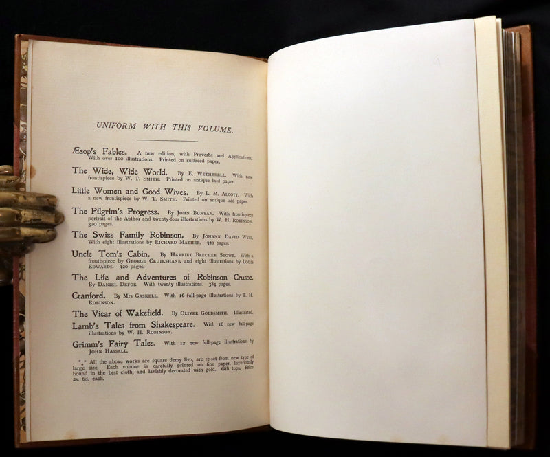 1906 Rare Andersen Edition - DANISH FAIRY TALES and LEGENDS Illustrated by W. H. Robinson.