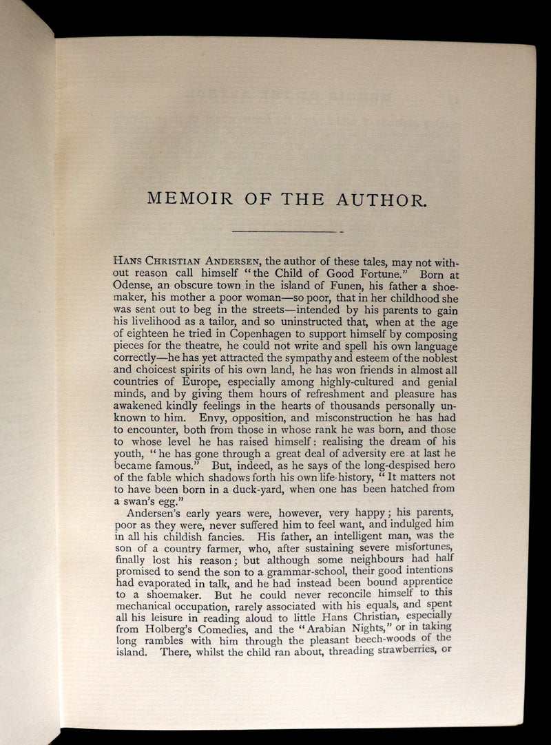 1906 Rare Andersen Edition - DANISH FAIRY TALES and LEGENDS Illustrated by W. H. Robinson.
