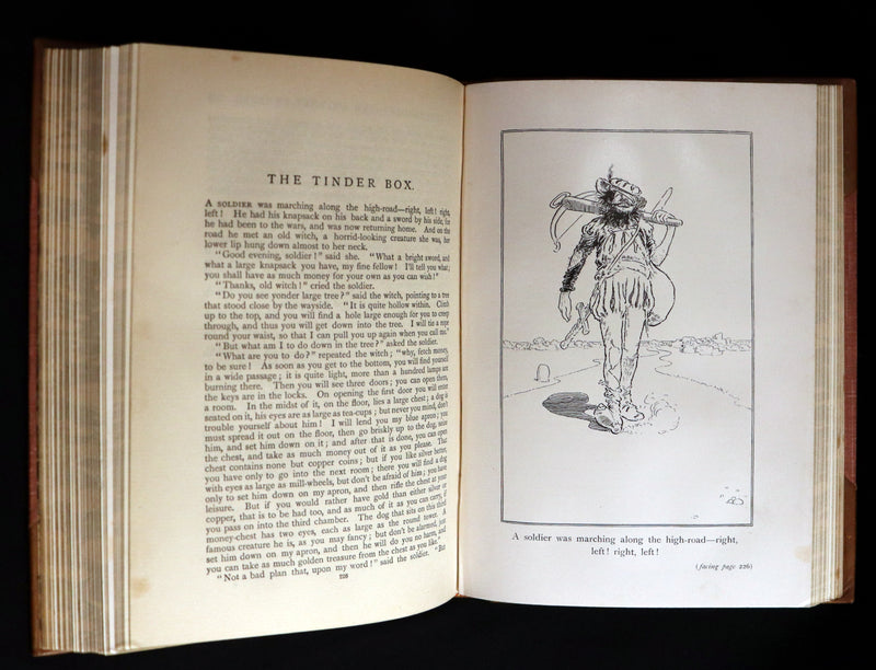 1906 Rare Andersen Edition - DANISH FAIRY TALES and LEGENDS Illustrated by W. H. Robinson.