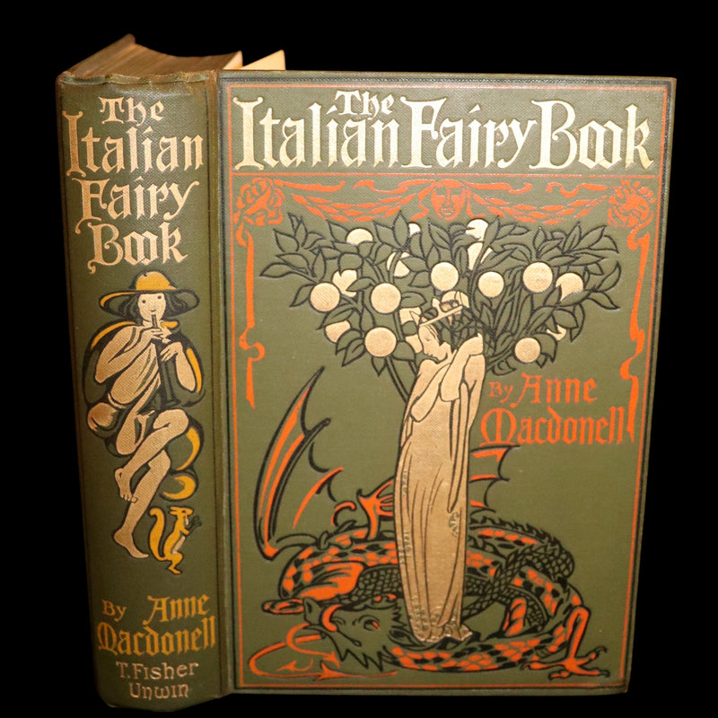 1911 Scarce First Edition - The ITALIAN FAIRY BOOK illustrated by Morris Meredith Williams.