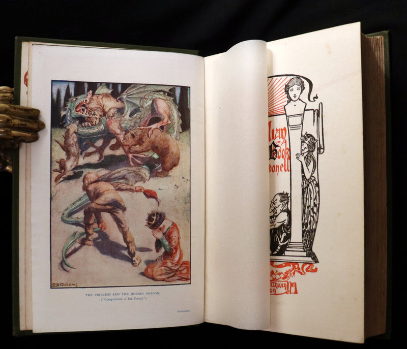 1911 Scarce First Edition - The ITALIAN FAIRY BOOK illustrated by Morris Meredith Williams.