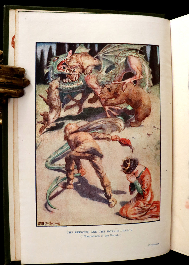 1911 Scarce First Edition - The ITALIAN FAIRY BOOK illustrated by Morris Meredith Williams.