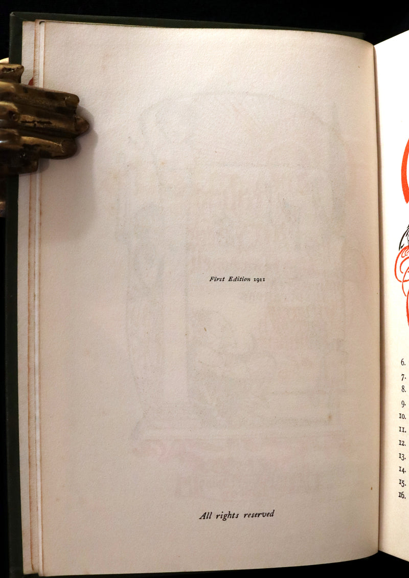 1911 Scarce First Edition - The ITALIAN FAIRY BOOK illustrated by Morris Meredith Williams.