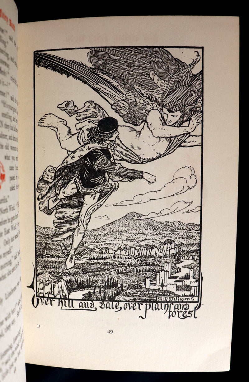 1911 Scarce First Edition - The ITALIAN FAIRY BOOK illustrated by Morris Meredith Williams.