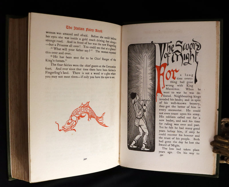 1911 Scarce First Edition - The ITALIAN FAIRY BOOK illustrated by Morris Meredith Williams.