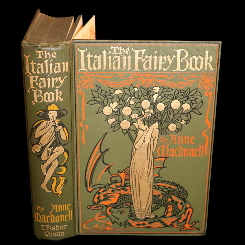1911 Scarce First Edition - The ITALIAN FAIRY BOOK illustrated by Morris Meredith Williams.