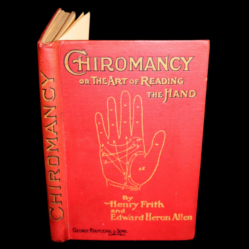 1890 Scarce CHIROMANCY Book - The Science of Palmistry by Henry Frith. Illustrated.