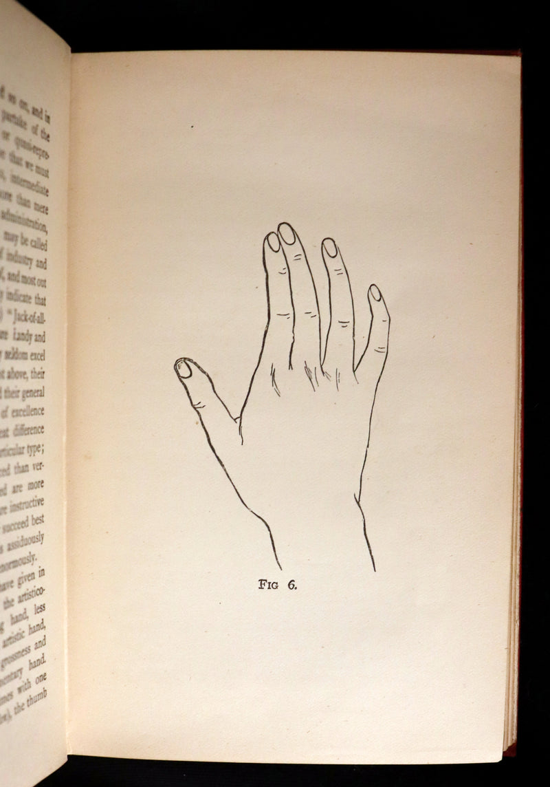 1890 Scarce CHIROMANCY Book - The Science of Palmistry by Henry Frith. Illustrated.