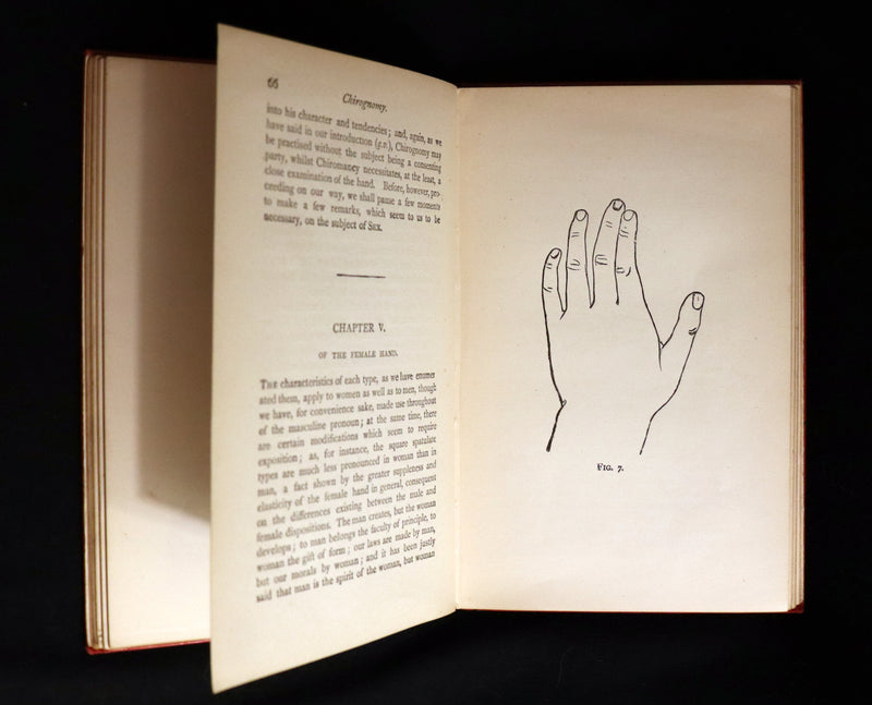 1890 Scarce CHIROMANCY Book - The Science of Palmistry by Henry Frith. Illustrated.