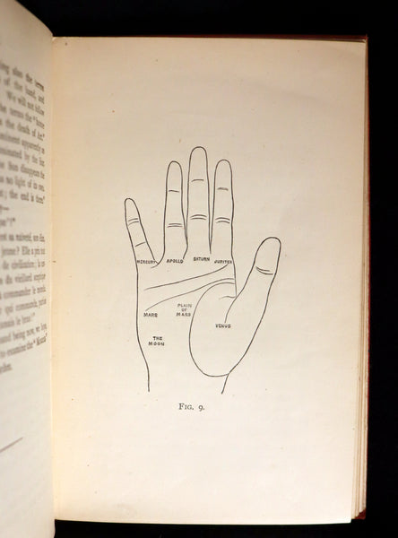 1890 Scarce CHIROMANCY Book - The Science of Palmistry by Henry Frith. Illustrated.