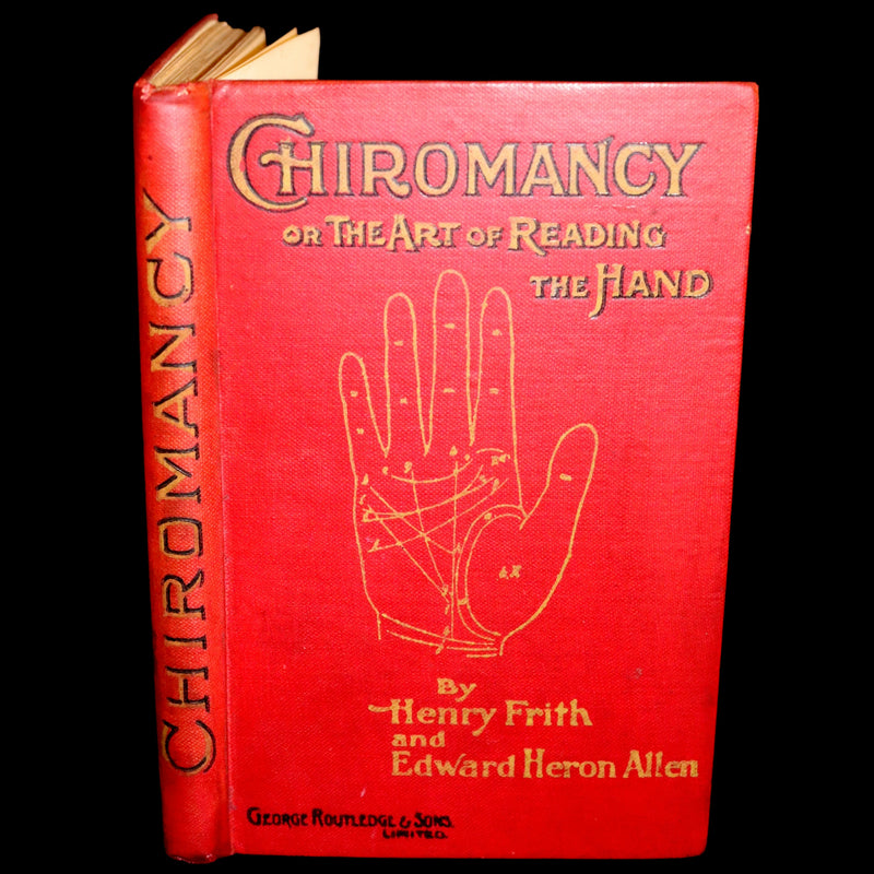 1890 Scarce CHIROMANCY Book - The Science of Palmistry by Henry Frith. Illustrated.