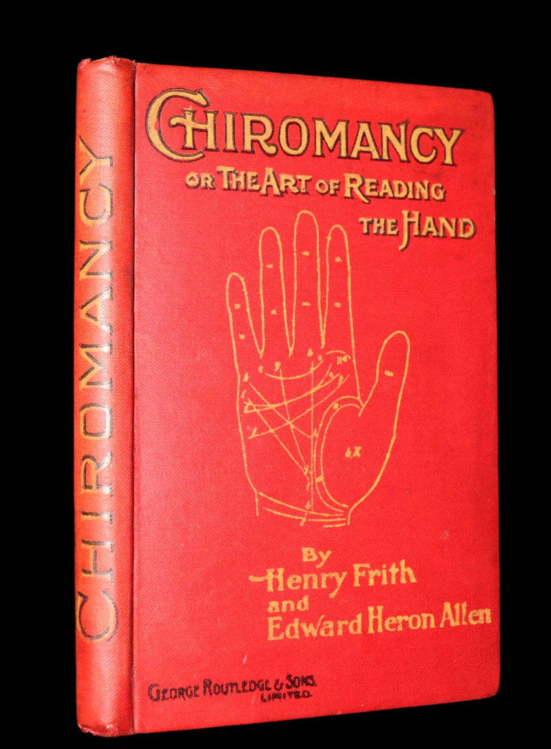 1890 Scarce CHIROMANCY Book - The Science of Palmistry by Henry Frith. Illustrated.