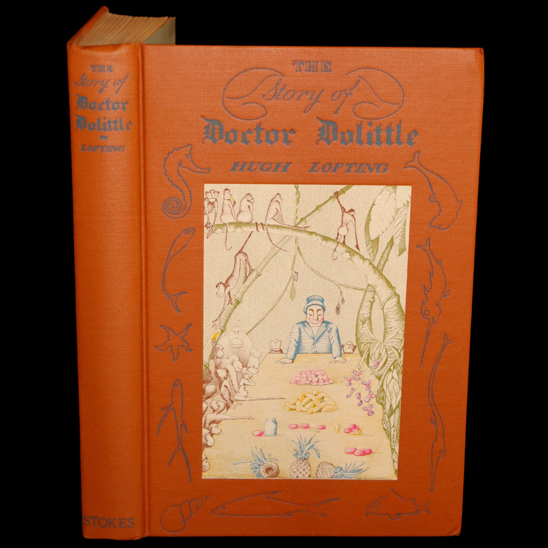 1922 Rare Book - The Story of DOCTOR DOLITTLE told & illustrated by Hugh Lofting.