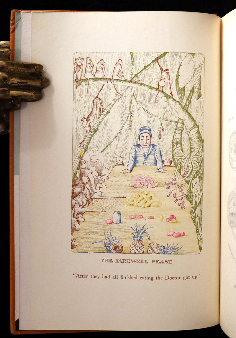 1922 Rare Book - The Story of DOCTOR DOLITTLE told & illustrated by Hugh Lofting.