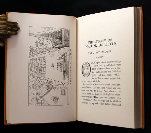 1922 Rare Book - The Story of DOCTOR DOLITTLE told & illustrated by Hugh Lofting.