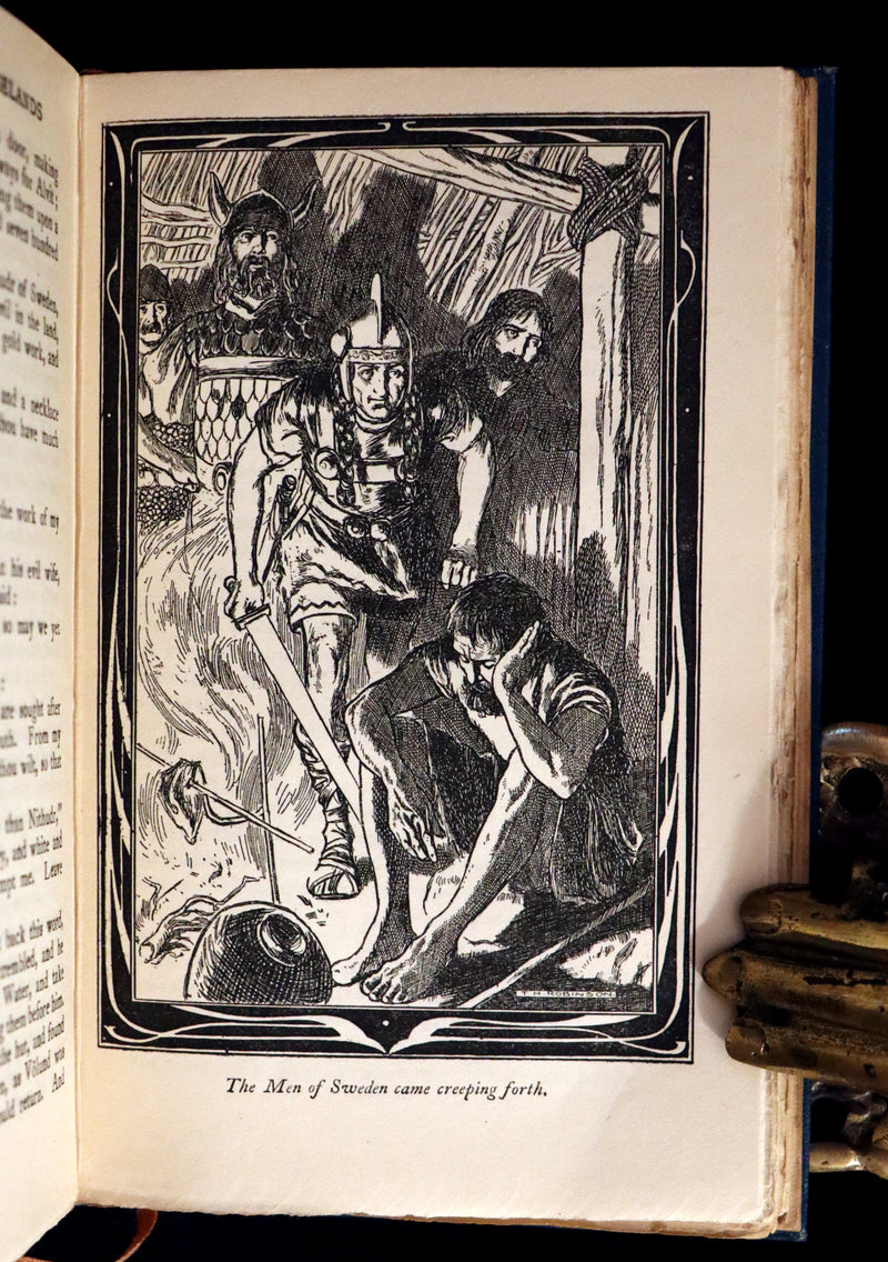 1903 Scarce First Edition - HEROES OF THE NORSELANDS illustrated by Thomas Heath Robinson.