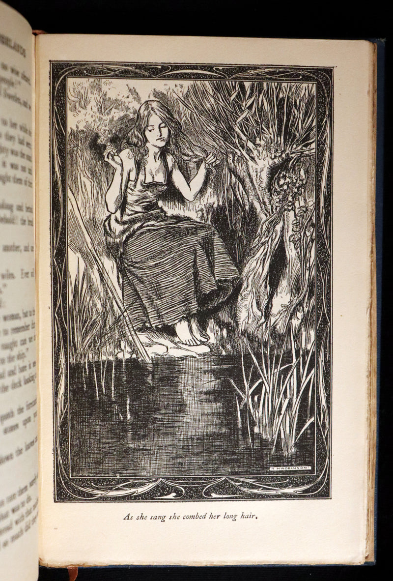 1903 Scarce First Edition - HEROES OF THE NORSELANDS illustrated by Thomas Heath Robinson.