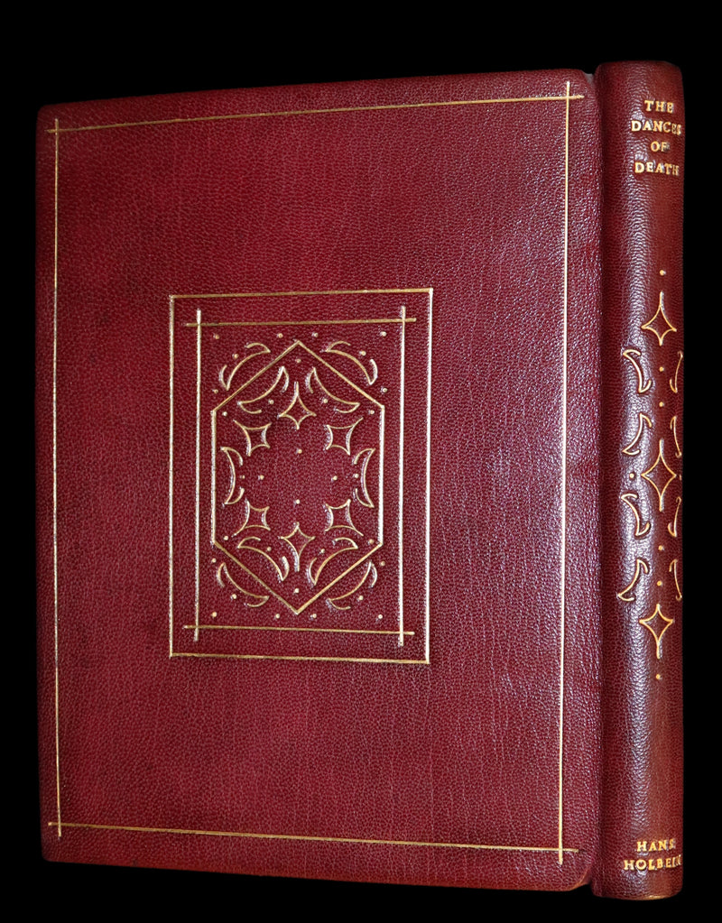 1803 Rare Book -The DANCES of DEATH - Danse Macabre by Hans Holbein, illustrated.