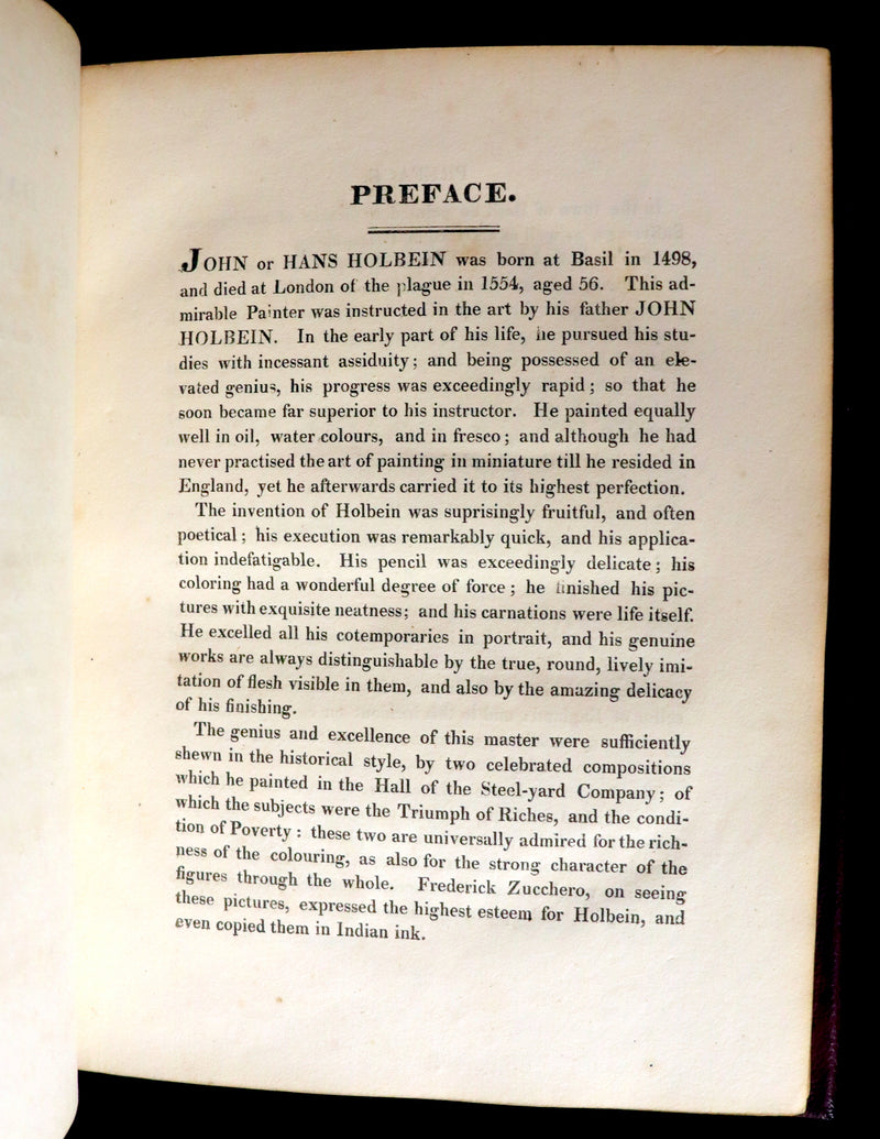 1803 Rare Book -The DANCES of DEATH - Danse Macabre by Hans Holbein, illustrated.