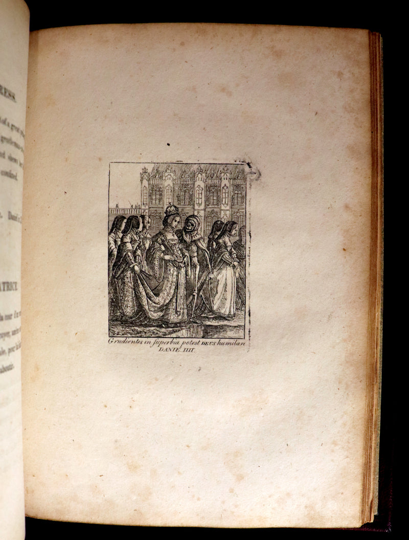 1803 Rare Book -The DANCES of DEATH - Danse Macabre by Hans Holbein, illustrated.