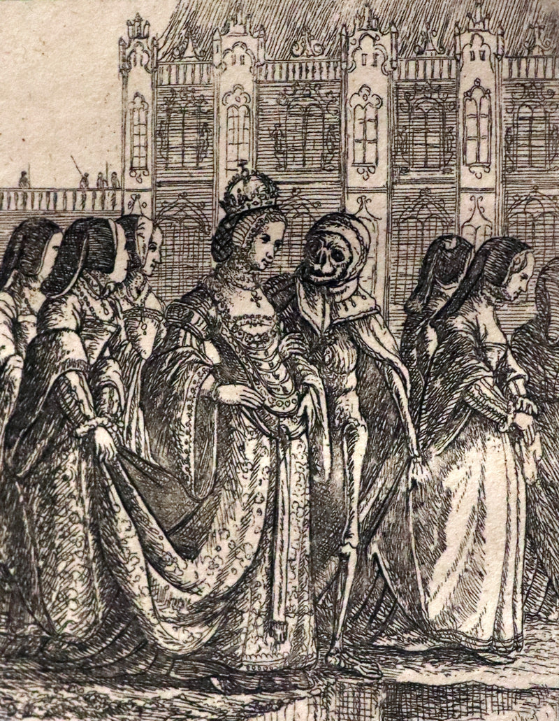 1803 Rare Book -The DANCES of DEATH - Danse Macabre by Hans Holbein, illustrated.