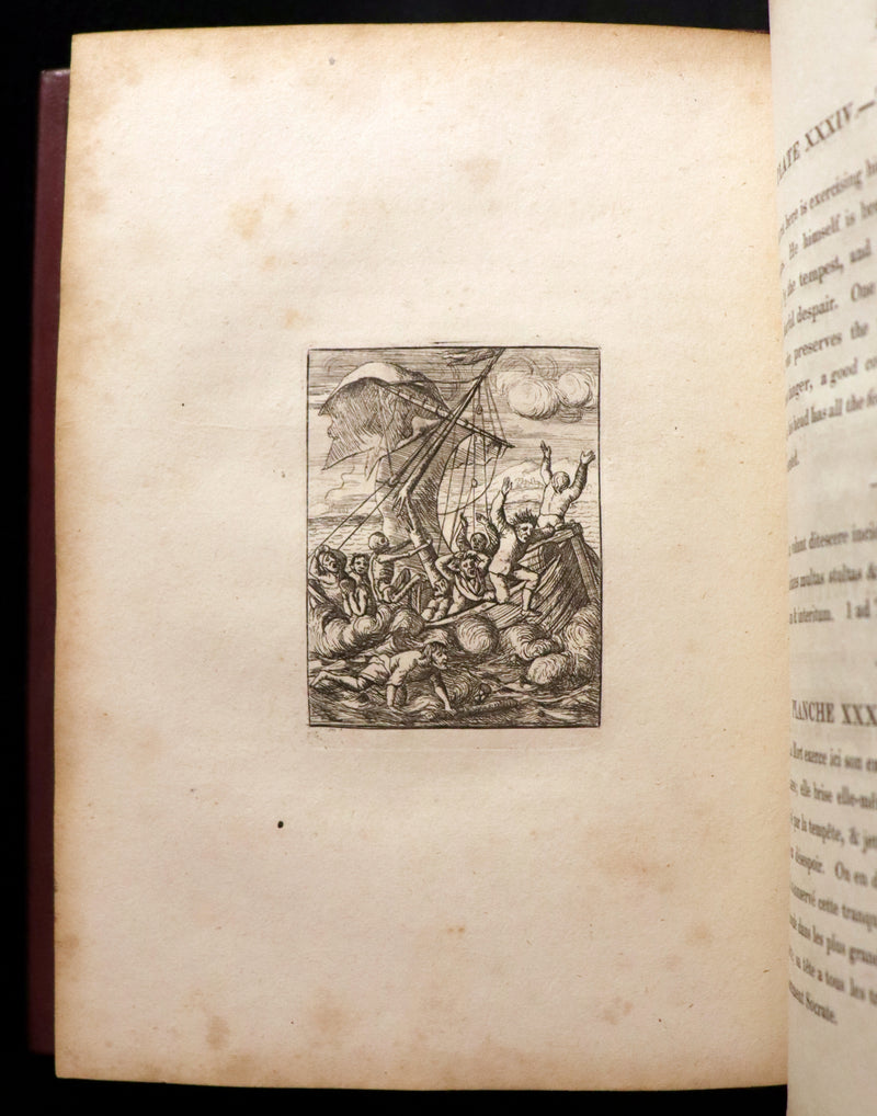 1803 Rare Book -The DANCES of DEATH - Danse Macabre by Hans Holbein, illustrated.