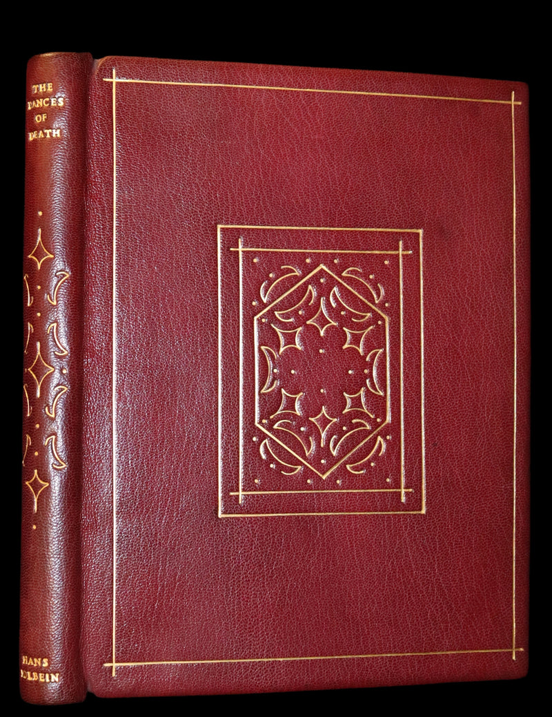 1803 Rare Book -The DANCES of DEATH - Danse Macabre by Hans Holbein, illustrated.