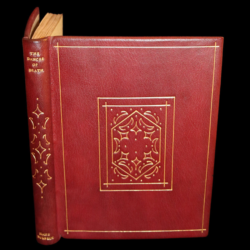 1803 Rare Book -The DANCES of DEATH - Danse Macabre by Hans Holbein, illustrated.