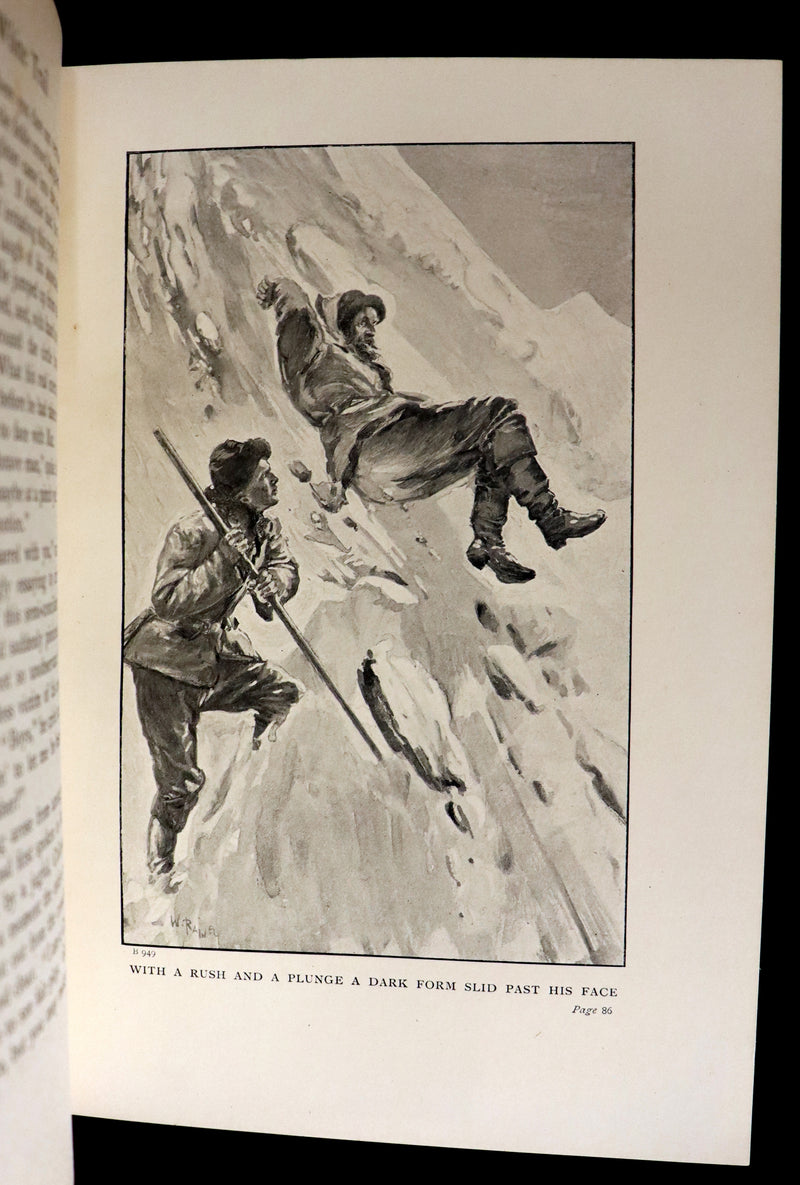 1908 Rare 1stED Book - The White Trail A Story of the Early Days of Klondike by Alexander MacDonald.