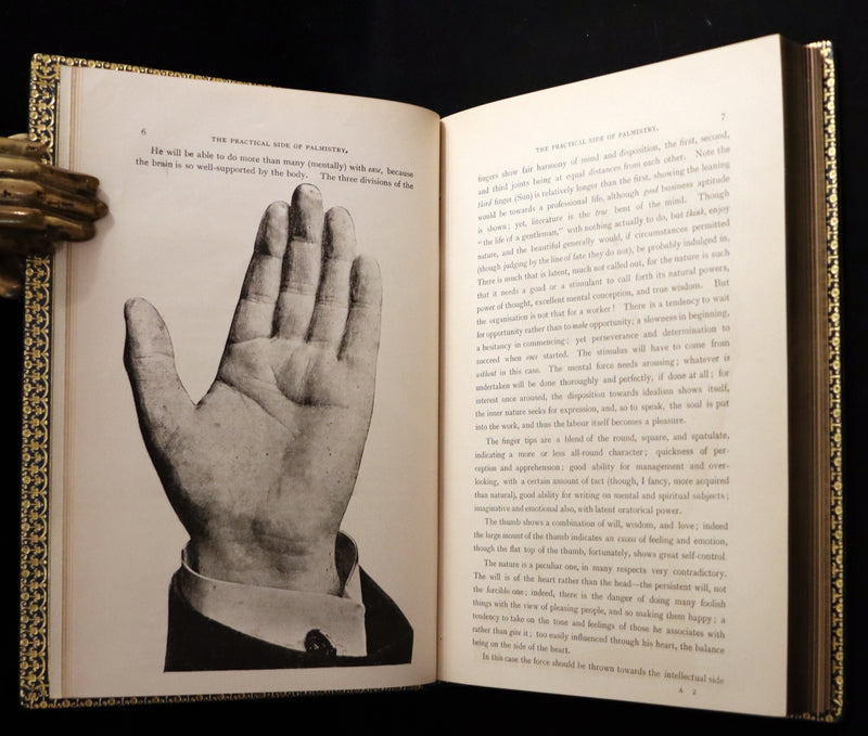 1895 Scarce Book bound by Zaehnsdorf for Asprey - MODERN ASTROLOGY - The Astrologers' Magazine by Alan Leo. Copy of Governor Charles Edison.