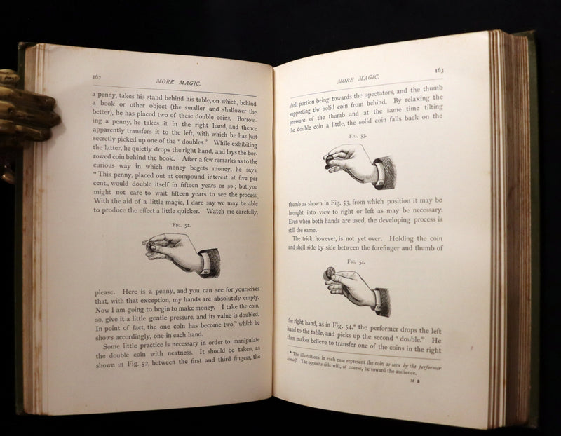1890 First Edition - MORE MAGIC,  A Practical Treatise On Magic by Professor Hoffmann.